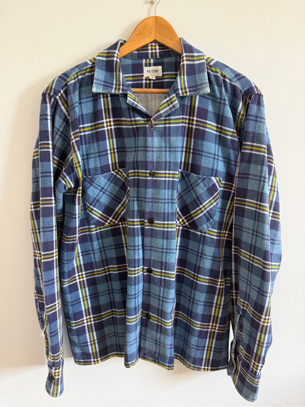 Re/Done Men’s Flannel Shirt